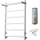 Полотенцесушитель водяной Тругор Пэк сп 5 П 80х50 см с полкой белый ВГП 00-00042756
