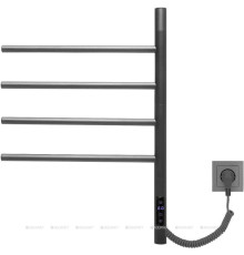 Полотенцесушитель электрический Vincea 43х60 см графит с таймером VTD-1S1CGE
