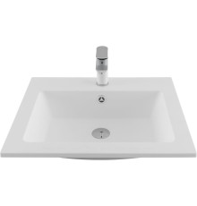 Раковина-столешница Aquanet Электра 60 600x550 мм белый матовый 00326508