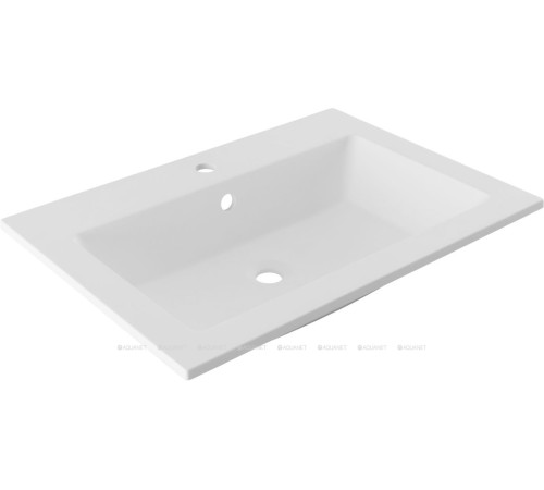 Раковина-столешница Aquanet Электра 70 700x550 мм белый матовый 00326510