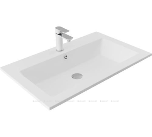 Раковина-столешница Aquanet Электра 80 800x550 мм белый матовый 00326512