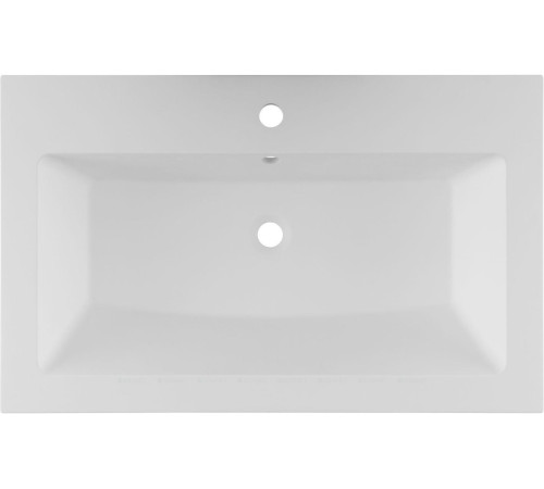 Раковина-столешница Aquanet Электра 80 800x550 мм белый матовый 00326512