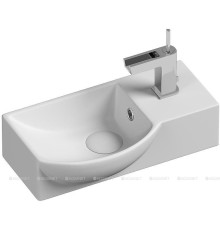 Раковина подвесная Ceramica Nova Element 400х220х120 мм чаша слева CN6039L