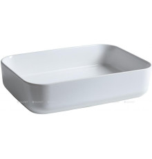 Раковина накладная Allen Brau FANTASY Quad 500x360 мм без отверстия белая 4.11021.20