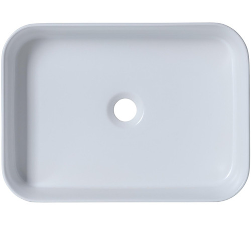 Раковина накладная Allen Brau FANTASY Quad 500x360 мм без отверстия белая 4.11021.20
