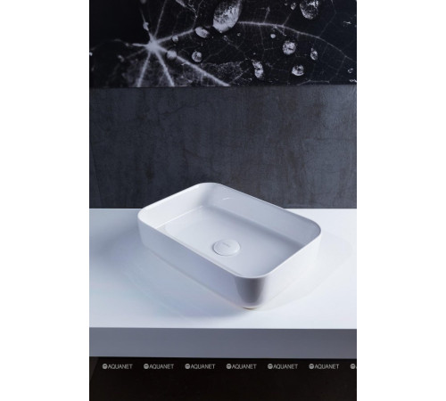 Раковина накладная Allen Brau FANTASY Quad 500x360 мм без отверстия белая 4.11021.20