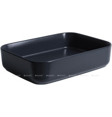 Раковина накладная Allen Brau FANTASY Quad 500x360 мм черный матовый 4.11021.31