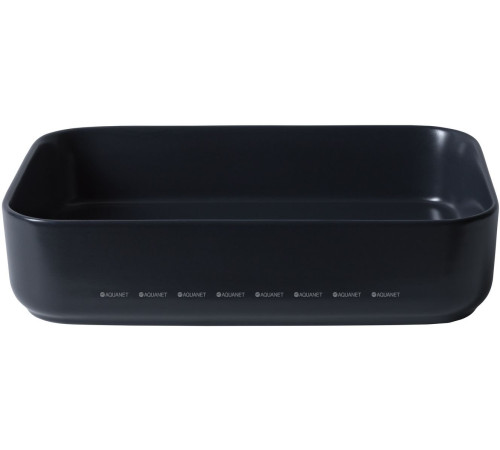 Раковина накладная Allen Brau FANTASY Quad 500x360 мм черный матовый 4.11021.31