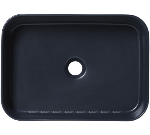 Раковина накладная Allen Brau FANTASY Quad 500x360 мм черный матовый 4.11021.31