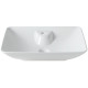 Раковина накладная Allen Brau FANTASY Y 525x395 мм с отверстием белая 4.11015.20