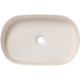 Раковина накладная Allen Brau Fantasy Oval 550х360 мм айвори 4.11022.IV