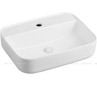 Раковина-чаша накладная Ceramica Nova ELEMENT прямоугольная 500х400х140 мм CN5015