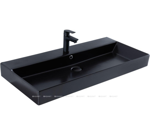 Раковина-столешница Sanovit Slim Synergy 100 см черный 17100-110