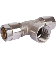 Тройник с внутренней резьбой Prandelli Multyrama 20х2.0х3/4 винтовой 103.08.62.0