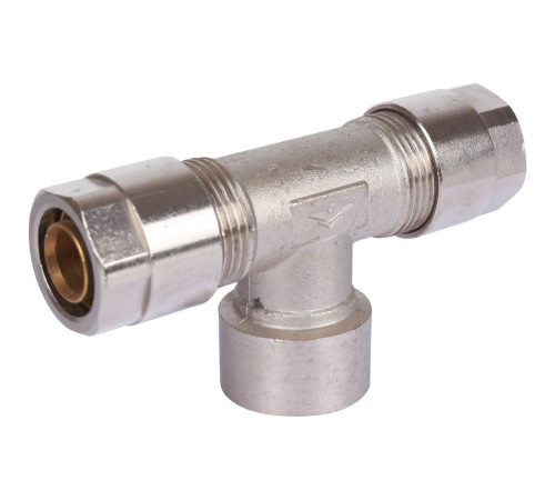 Тройник с внутренней резьбой Prandelli Multyrama 20х2.0х3/4 винтовой 103.08.62.0