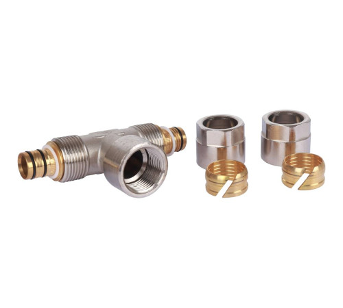 Тройник с внутренней резьбой Prandelli Multyrama 20х2.0х3/4 винтовой 103.08.62.0