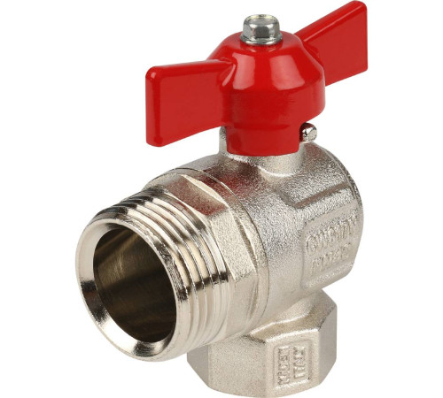 Кран шаровой Itap IDEAL 298 угловой полнопроходной с американкой 3/4 бабочка 2980034