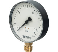 Манометр радиальный Watts F+R200 (MDR) 100 мм 1/2 16 бар 10008079