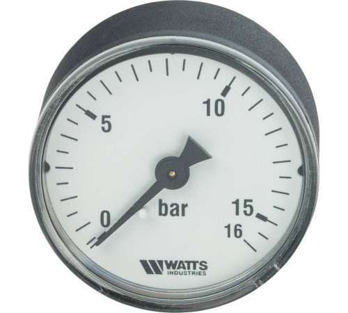 Манометр аксиальный Watts F+R100 50 мм 1/4 0-16 бар 10008094