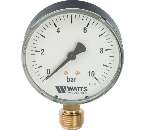 Манометр радиальный Watts F+R200 80 мм 10 бар 1/2 10007793