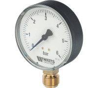 Манометр радиальный Watts F+R200 80 мм 6 бар 1/2 10007790