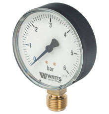 Манометр радиальный Watts F+R200 80 мм 6 бар 1/2 10007790