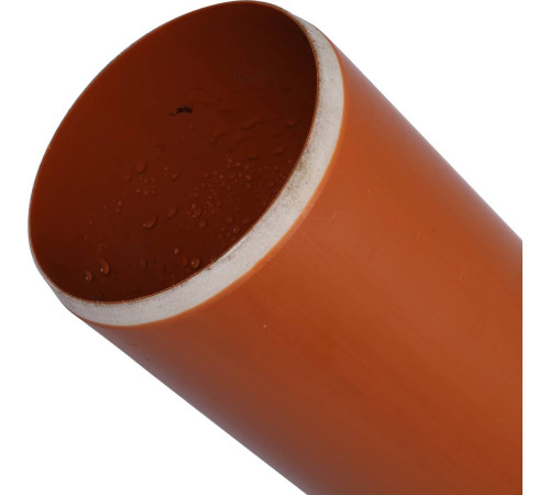 Труба для наружной канализации Sinikon НПВХ D110x3.2 мм SN4 L=2000 мм 20025.R