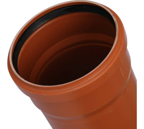 Труба для наружной канализации Sinikon НПВХ 160x4.0 мм SN4 1000 мм 22010.R