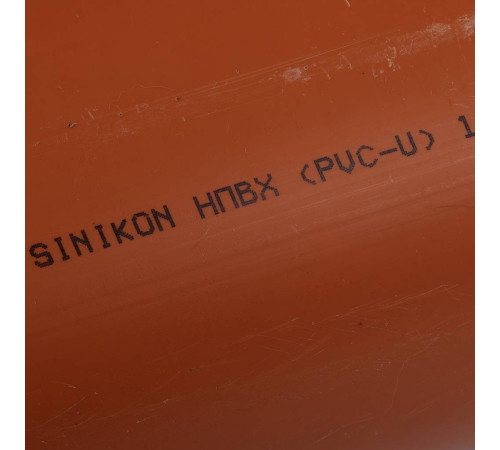 Труба для наружной канализации Sinikon НПВХ 160x4.0 мм SN4 1000 мм 22010.R