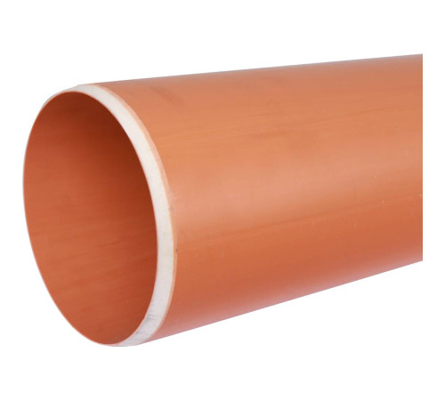 Труба для наружной канализации Sinikon НПВХ 160x4.0 мм SN4 3000 мм 22023.R