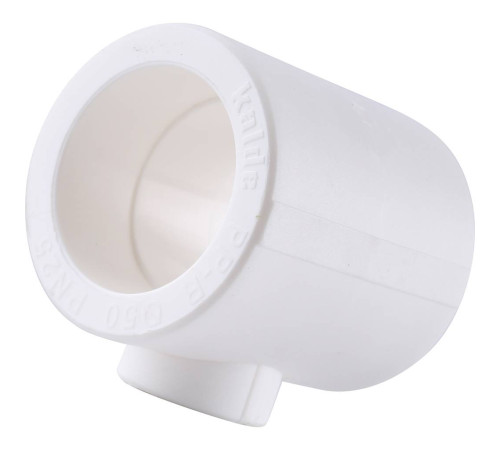 Тройник переходной Kalde 50х25х50 мм белый 3212-tio-502550