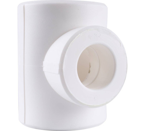 Тройник переходной Kalde 50x32x50 мм полипропиленовый белый 3212-tio-503250