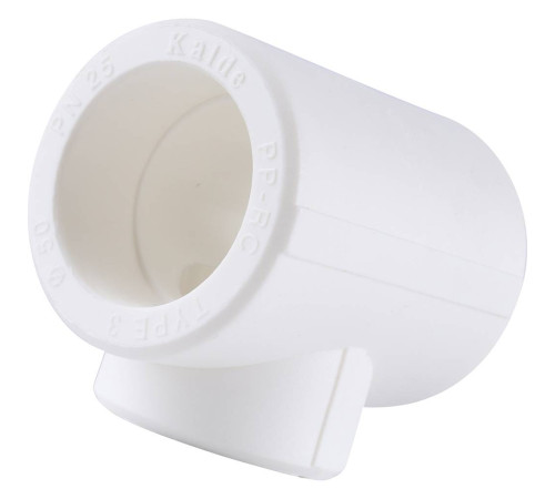 Тройник переходной Kalde 50x40x50 мм полипропиленовый белый 3212-tio-504050