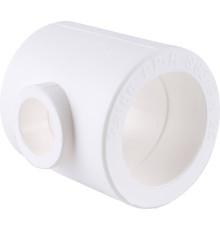 Тройник переходной Kalde 63x32x63 мм полипропиленовый белый 3212-tio-633263