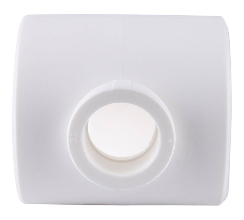 Тройник переходной Kalde 63x32x63 мм полипропиленовый белый 3212-tio-633263