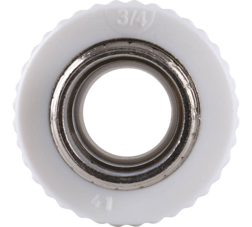 Муфта комбинированная Kalde 25x3/4 НР полипропиленовая 3222-nmo-250c00