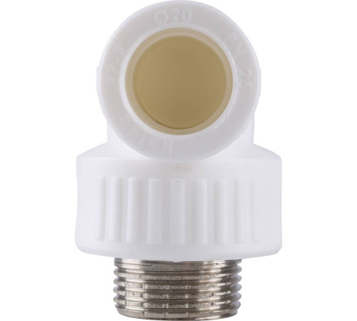 Угольник Kalde PPR с наружной резьбой 20x3/4 3222-emo-200c00