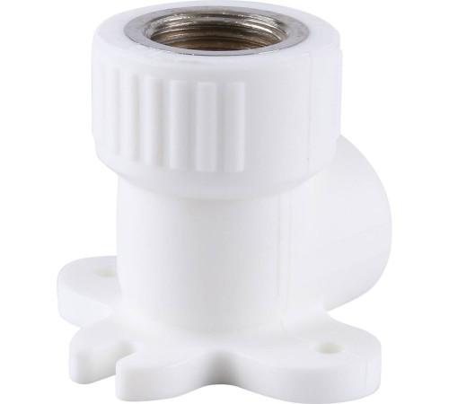 Угольник Kalde PPR с креплением и внутренней резьбой 20x1/2 3222-bat-200b01