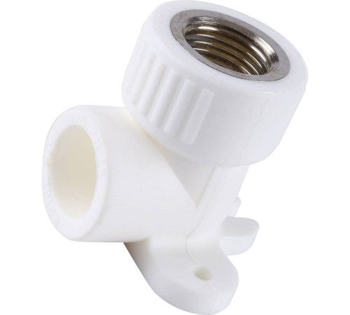 Угольник Kalde PPR с креплением и внутренней резьбой 20x1/2 3222-bat-200b01