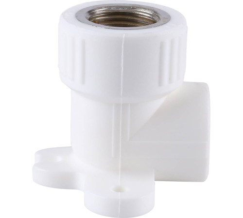 Угольник Kalde PPR с креплением и внутренней резьбой 20x1/2 3222-bat-200b01