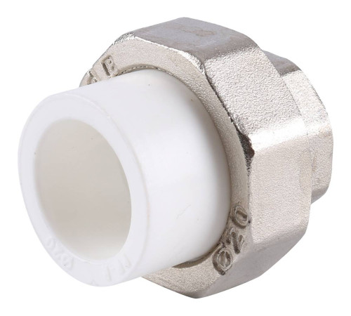 Муфта разъемная Kalde ECO PP-R с внутренней резьбой 20 мм x 1/2 3272-tuf-200b00