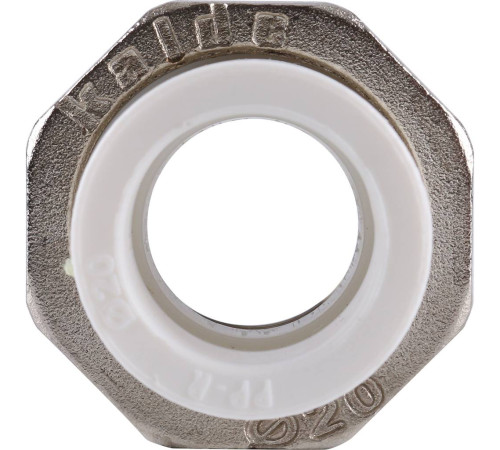 Муфта разъемная Kalde ECO PP-R с внутренней резьбой 20 мм x 1/2 3272-tuf-200b00