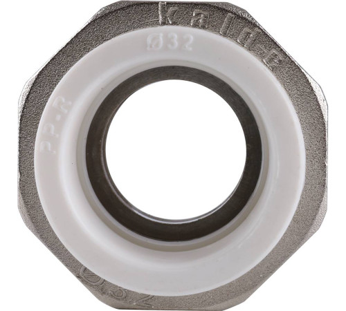 Муфта разъемная Kalde полипропиленовая с внутренней резьбой 32х3/4 3252-tuf-320c00