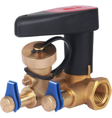 Клапан балансировочный ручной BROEN V DN 15 PN 25 с дренажем 592462