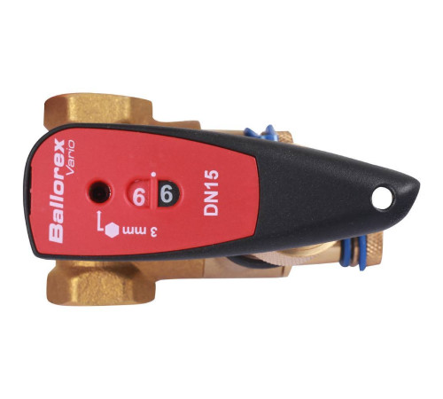 Клапан балансировочный ручной BROEN V DN 15 PN 25 с дренажем 592462