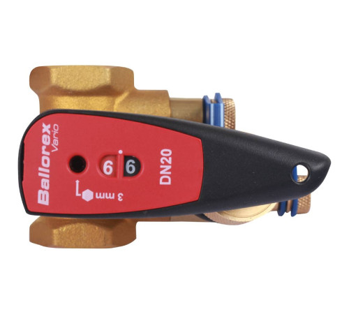 Клапан балансировочный ручной BROEN V DN 20 PN 25 с дренажем 592464