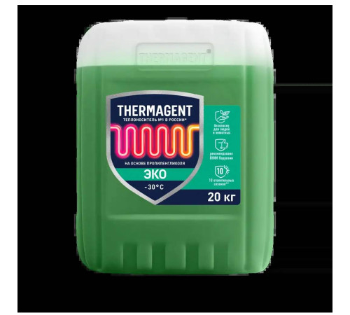 Теплоноситель Thermagent ЭКО -30 °C 20 кг 914699