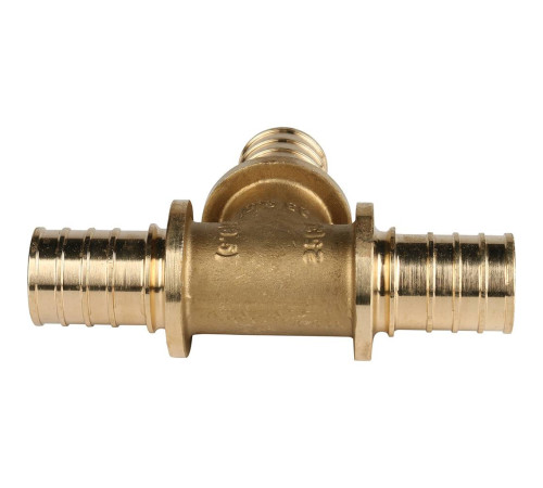 Тройник аксиальный STOUT равнопроходный для труб из PEX 25x25x25 мм SFA-0013-000025
