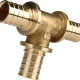 Тройник аксиальный STOUT равнопроходный для труб из PEX 25x25x25 мм SFA-0013-000025