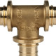 Тройник аксиальный STOUT равнопроходный для труб из PEX 25x25x25 мм SFA-0013-000025